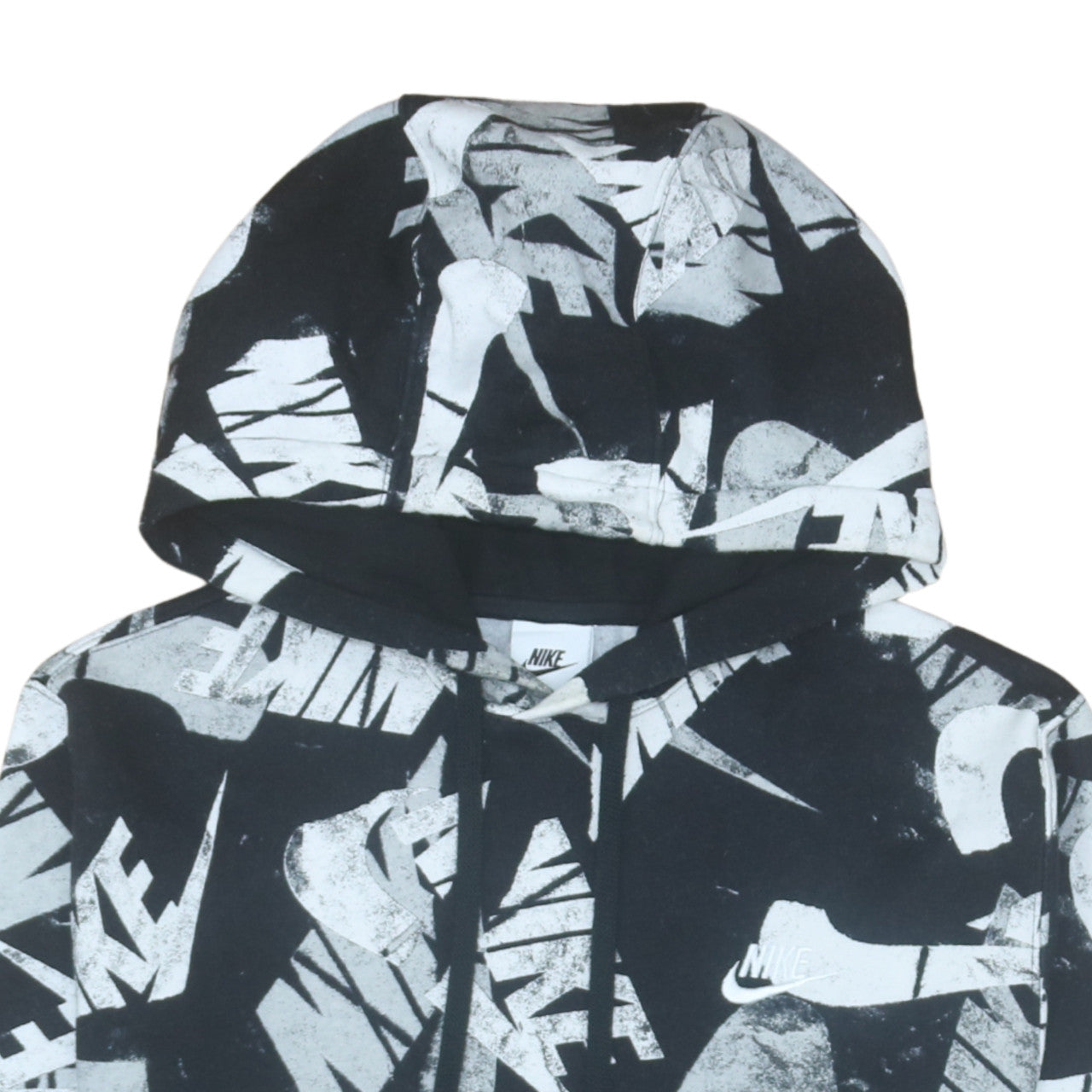 Mens UK Size S Nike Black Pullover Hoodie