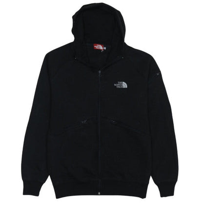 Mens UK Size M The North Face Black Full Zip Hoodie