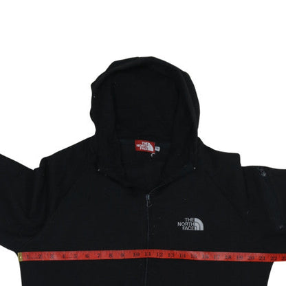 Mens UK Size M The North Face Black Full Zip Hoodie