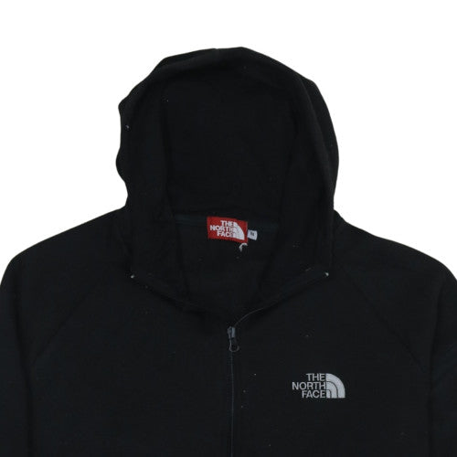 Mens UK Size M The North Face Black Full Zip Hoodie