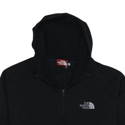 Mens UK Size M The North Face Black Full Zip Hoodie