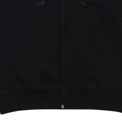 Mens UK Size M The North Face Black Full Zip Hoodie