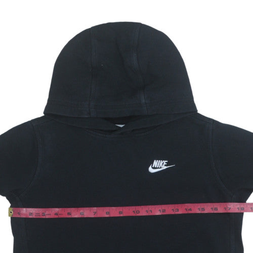 Womens UK Size L Nike Black Pullover Hoodie