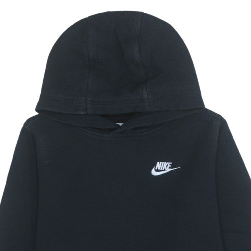 Womens UK Size L Nike Black Pullover Hoodie