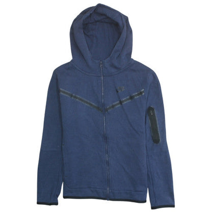 Teens UK Size XL Nike Blue Full Zip Hoodie
