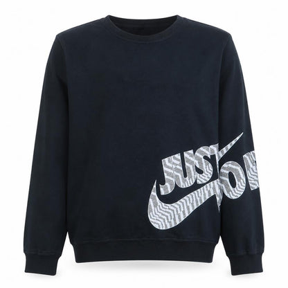 Mens UK Size M Nike Black Pullover Sweatshirt