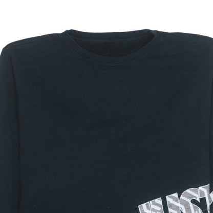 Mens UK Size M Nike Black Pullover Sweatshirt
