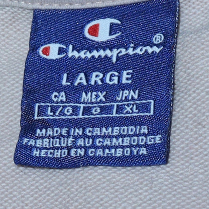 Mens UK Size L Champion Beige Pullover Sweatshirt