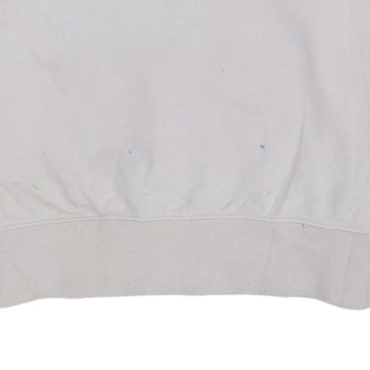 Mens UK Size L Champion Beige Pullover Sweatshirt