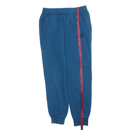 Puma Men's Blue Jogger Sweatpants M Fleece Lined Activewear