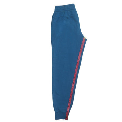 Puma Men's Blue Jogger Sweatpants M Fleece Lined Activewear
