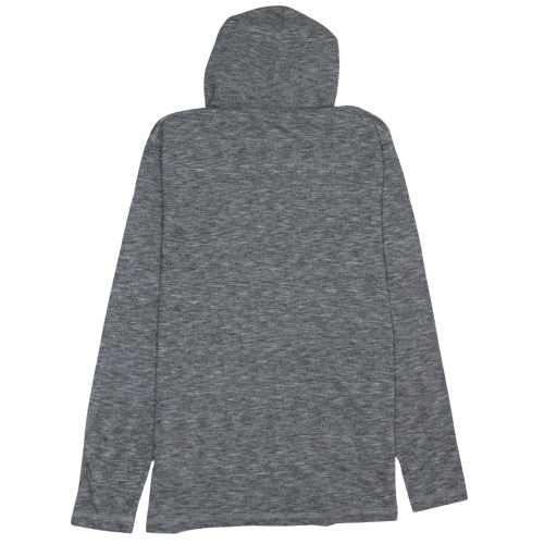 Mens UK Size L Lee Grey Henley Hoodie