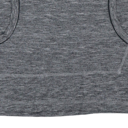 Mens UK Size L Lee Grey Henley Hoodie