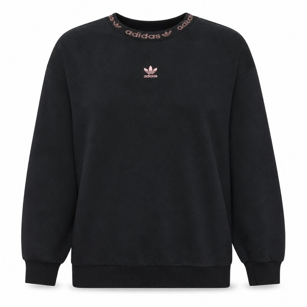 Womens UK Size 4 adidas Black Pullover Sweatshirt