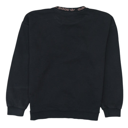 Womens UK Size 4 adidas Black Pullover Sweatshirt
