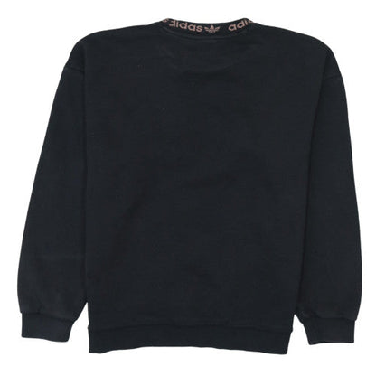 Womens UK Size 4 adidas Black Pullover Sweatshirt