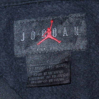 Teens UK Size L Jordan Black Pullover Hoodie