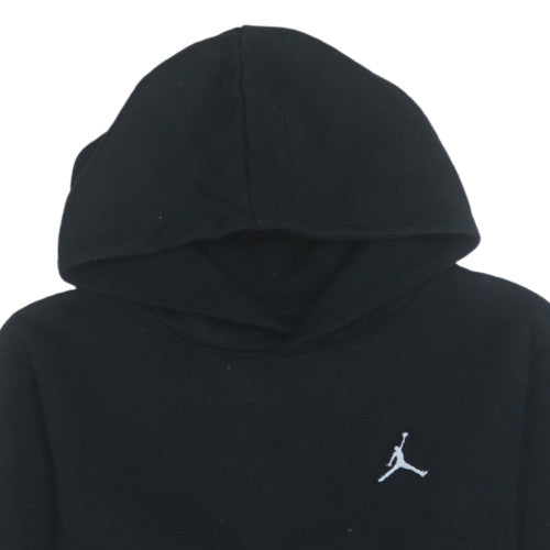 Teens UK Size L Jordan Black Pullover Hoodie