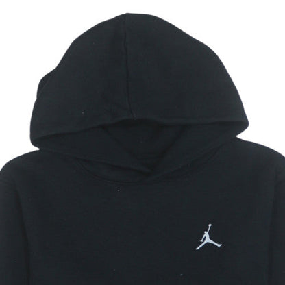 Teens UK Size L Jordan Black Pullover Hoodie