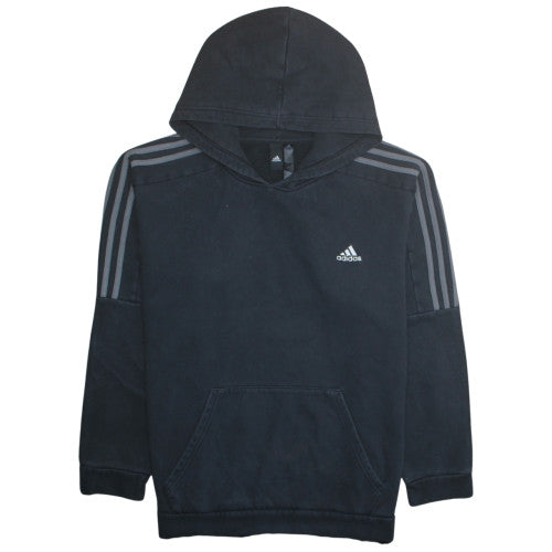 Mens UK Size L adidas Black Pullover Hoodie