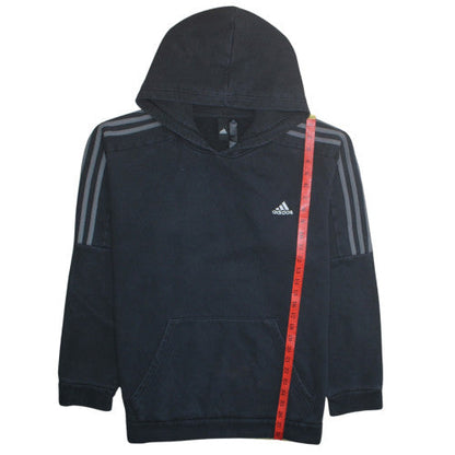 Mens UK Size L adidas Black Pullover Hoodie