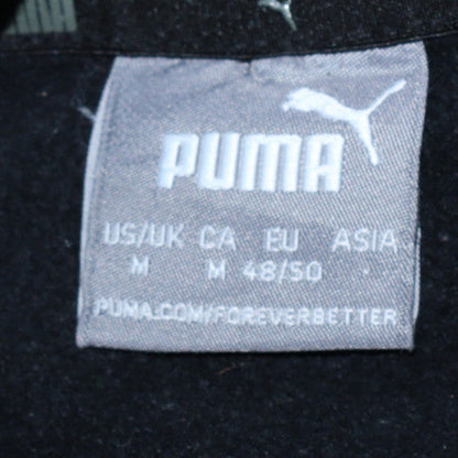 Mens UK Size M PUMA Black Pullover Hoodie