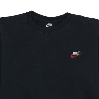 Mens UK Size M Nike Black Pullover Sweatshirt