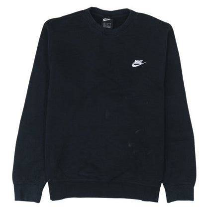 Mens UK Size M Nike Black Pullover Sweatshirt