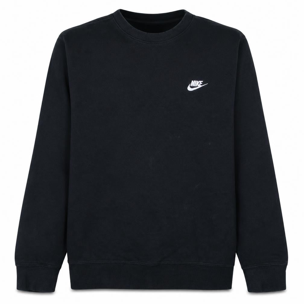 Mens UK Size M Nike Black Pullover Sweatshirt