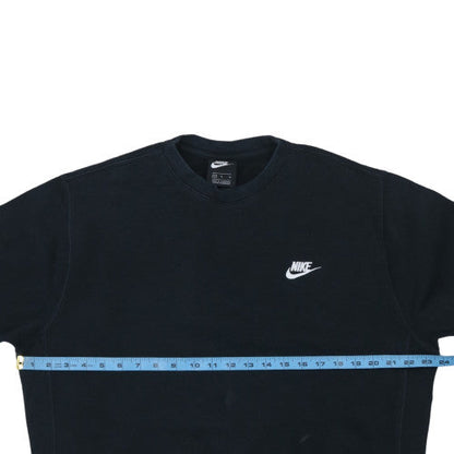 Mens UK Size M Nike Black Pullover Sweatshirt