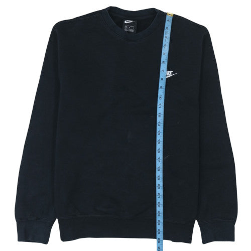 Mens UK Size M Nike Black Pullover Sweatshirt