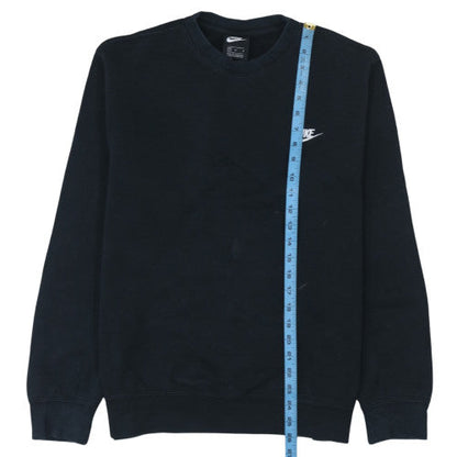 Mens UK Size M Nike Black Pullover Sweatshirt