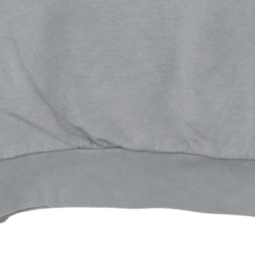 Adidas Boys Grey Colourblock Pullover Sweatshirt 12-13 Years