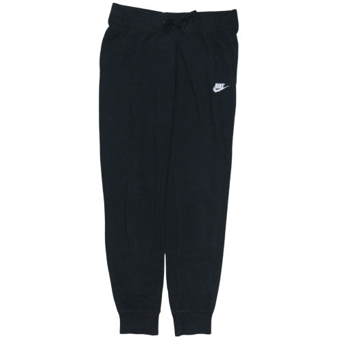 Mens UK Size S Nike Regular Fit Jogger Black Trousers