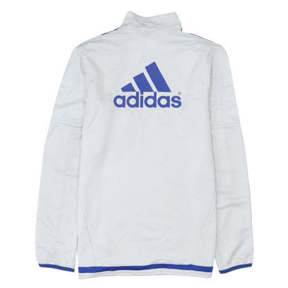 Mens UK Size S adidas White Pullover Sweatshirt
