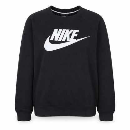 Womens UK Size M Nike Black Pullover Sweatshirt