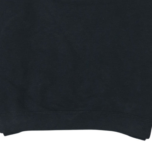 Womens UK Size M Nike Black Pullover Sweatshirt