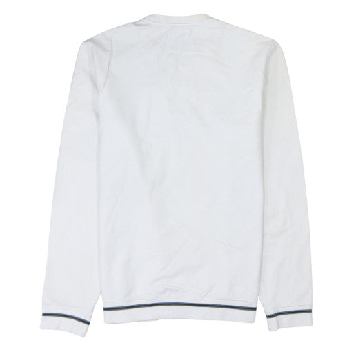 Mens UK Size L GUESS White Pullover Sweatshirt
