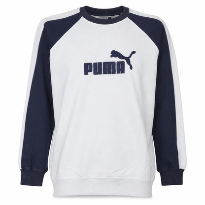 Mens UK Size L PUMA White Pullover Sweatshirt