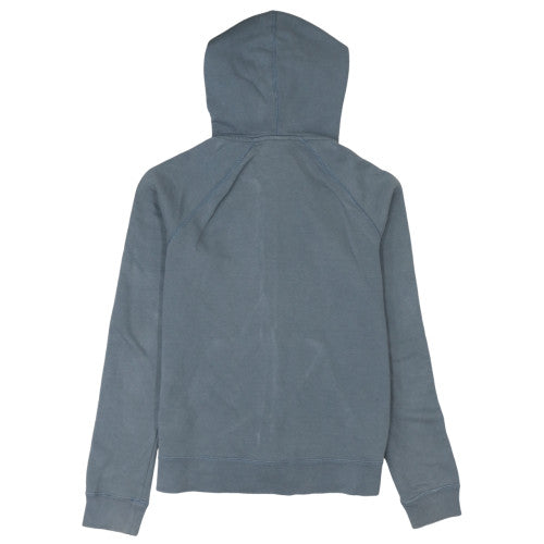 Womens UK Size M Nike Blue Full Zip Hoodie