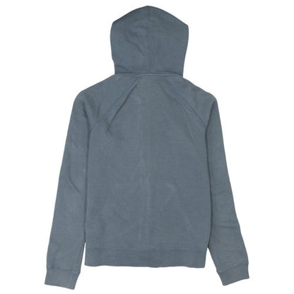 Womens UK Size M Nike Blue Full Zip Hoodie