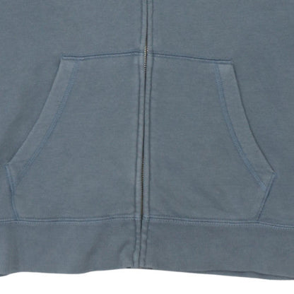 Womens UK Size M Nike Blue Full Zip Hoodie