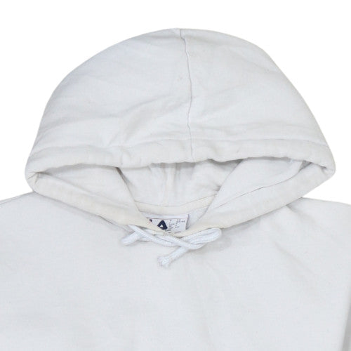 Womens UK Size S FILA White Pullover Hoodie