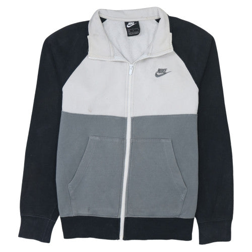 Mens UK Size S Nike Grey Full Zip Sweatshirt