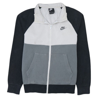 Mens UK Size S Nike Grey Full Zip Sweatshirt
