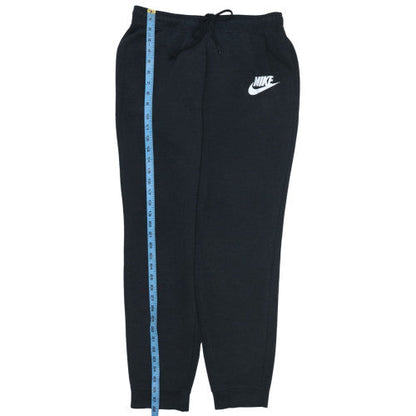 Nike Men's Black Jogger Sweatpants L Regular Fit Fleece Tapered