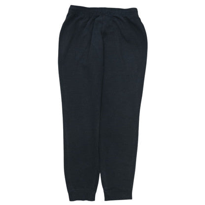 Nike Men's Black Jogger Sweatpants L Regular Fit Fleece Tapered