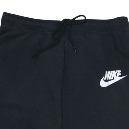 Nike Men's Black Jogger Sweatpants L Regular Fit Fleece Tapered