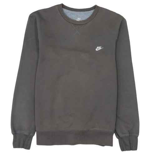 Womens UK Size M Nike Black Pullover Sweatshirt