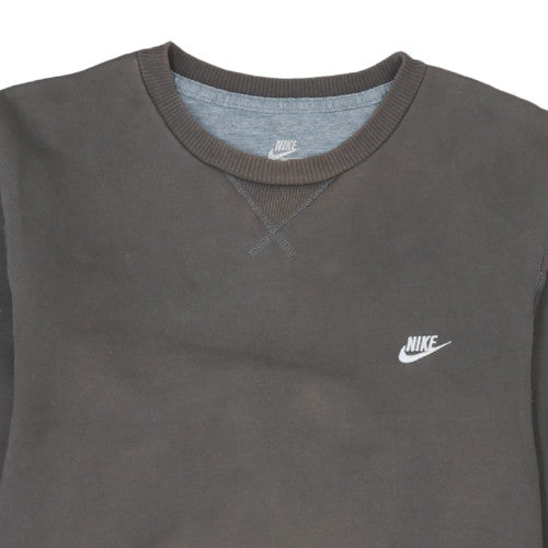 Womens UK Size M Nike Black Pullover Sweatshirt
